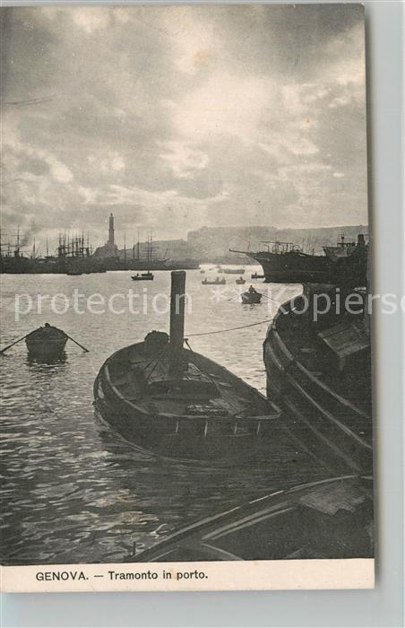 Genova Genua Liguria Porto