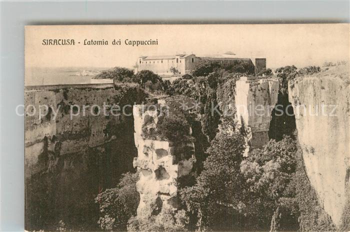 Siracusa Latomia dei Cappuccini