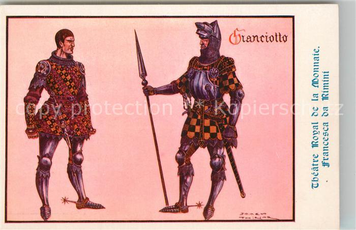 Rittertum Mittelalter Granciotto Theatre Royal de la Monnaie