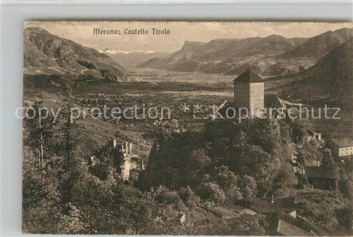 Merano Suedtirol Castello Tirolo