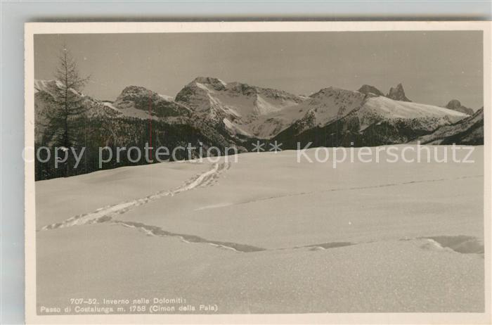 Passo di Costalunga Cimon della Pala