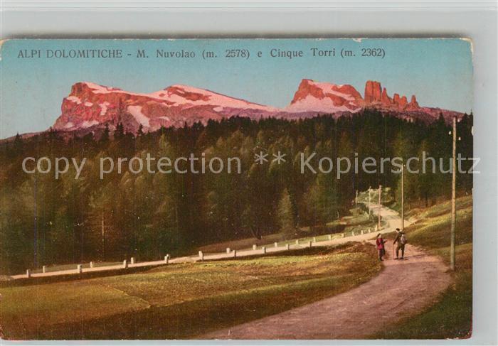 Monte Nuvolau Cinque Torri Alpi Dolomitiche