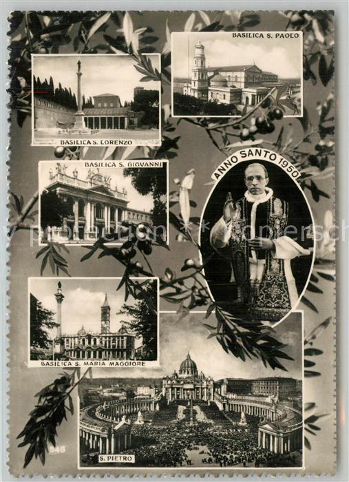 Roma Rom Anno Santo S. Pietro S. Lorenzo S. Giovanni S. Maria Maggiore