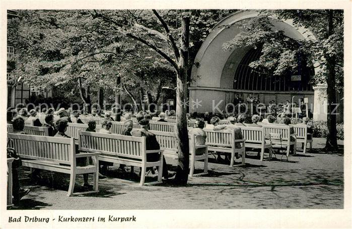 Bad Driburg Kurkonzert im Kurpark
