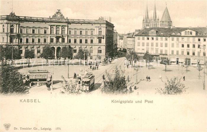 KAssEL  CITY Koenigsplatz und Post
