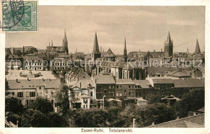 Essen Ruhr Totalansicht