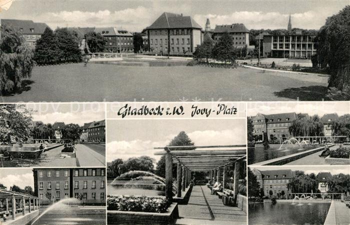 Gladbeck Jovy Platz Teilansichten Schwimmbad