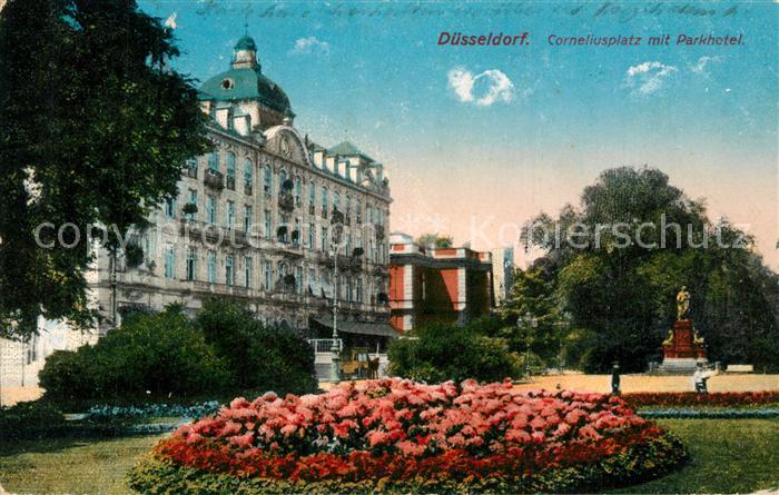 DuessELDORF  CITY Corneliusplatz mit Parkhotel