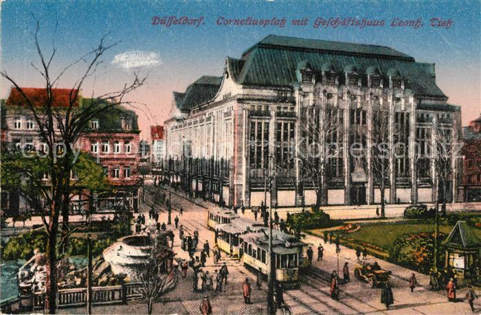 DuessELDORF  CITY mit Geschaeftshaus Leonharder Platz