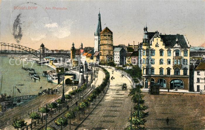 DuessELDORF  CITY Am Rheinufer