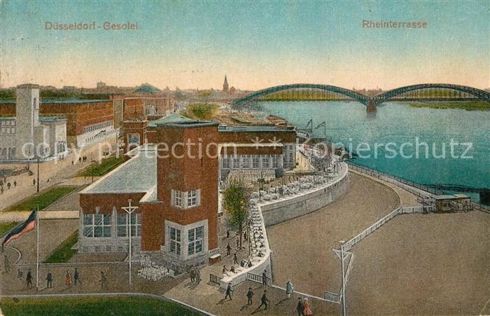 DuessELDORF CITY Gesolei Rheinterrasse