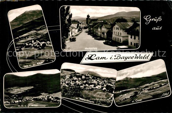 Lam Oberpfalz Arber Marktplatz Hohenbogen Osser