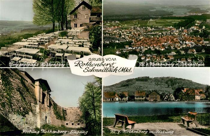 Schnaittach Berggasthaus Rothenberg Panorama Festung Rothenberg Eingang