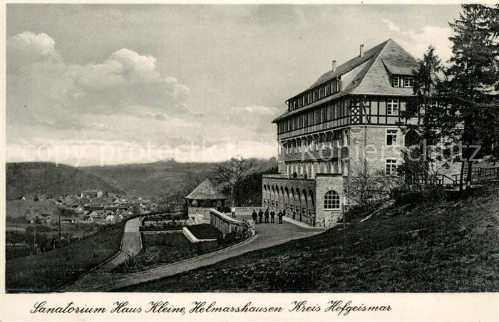 Helmarshausen Sanatorium Haus Kleine