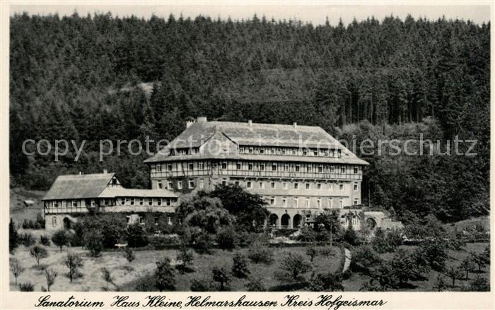 Helmarshausen Sanatorium Haus Kleine