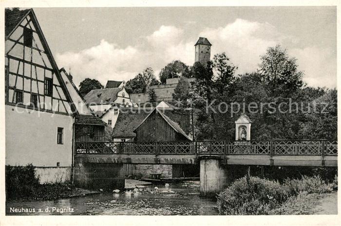 Neuhaus Pegnitz Bruecke Schloss