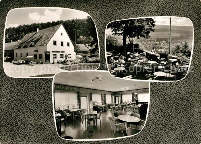 Bad Driburg Gaststaette Josefsmuehle Gastraum Gartenwirtschaft