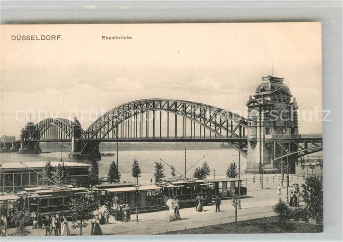 DuessELDORF  CITY Rheinbruecke