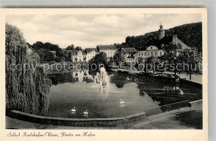 Bad Karlshafen Partie am Hafen