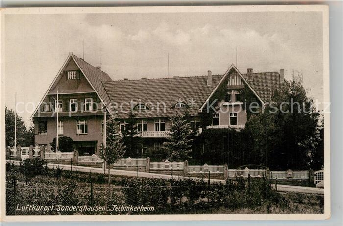 Sondershausen Thueringen Technikerheim