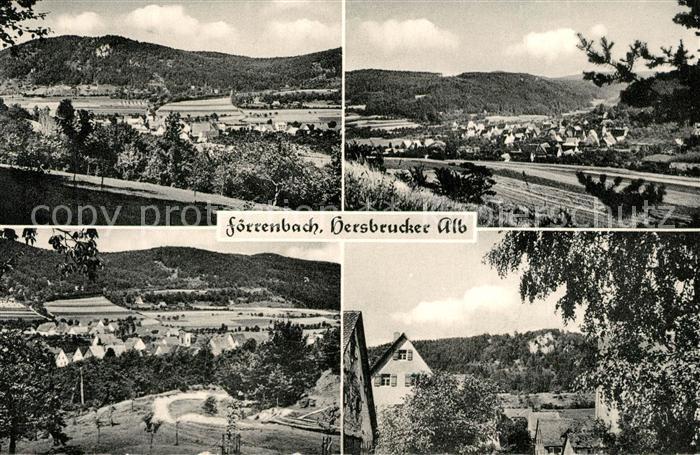 Foerrenbach Hersbrucker Alb Panorama
