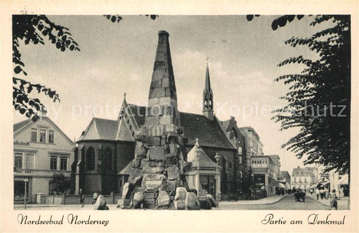 Norderney Nordseebad Denkmal