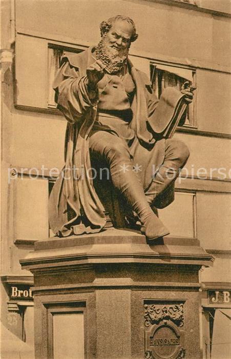 NueRNBERG  CITY Hans Sachs Denkmal