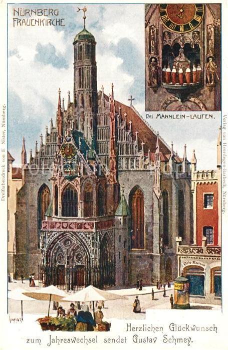 NueRNBERG  CITY Frauenkirche Das Maennlein Laufen