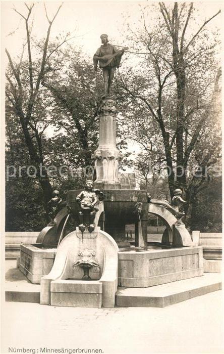 NueRNBERG CITY Minnesaengerbrunnen