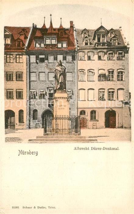 NueRNBERG  CITY Albrecht Duerer Denkmal