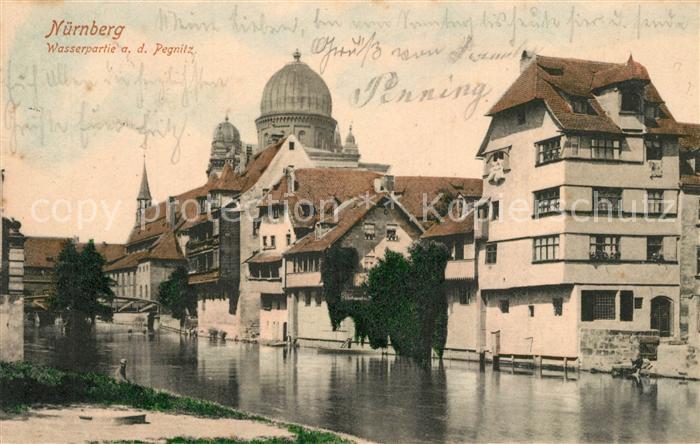 NueRNBERG  CITY Partie an der Pegnitz
