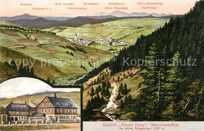 Oberwiesenthal Erzgebirge Gasthof Neues Haus Boehm Mittelgebirge