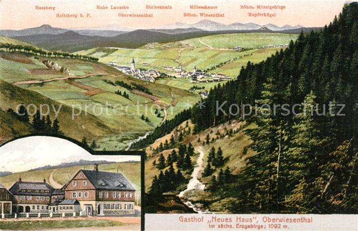 Oberwiesenthal Erzgebirge Gasthof Neues Haus Boehm Mittelgebirge