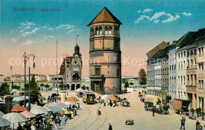 DuessELDORF  CITY Burgplatz