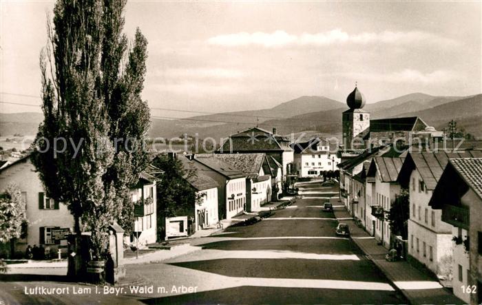 Lam Oberpfalz Strassenpartie mit Arber