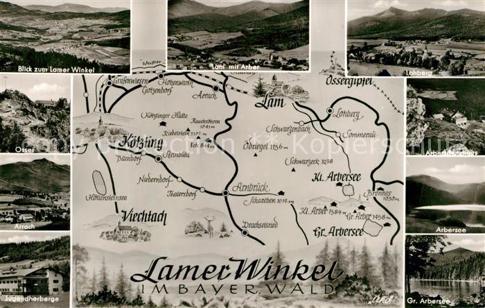 Lam Oberpfalz Lamer Winkel Arber Lohberg Osser Arrach Jugendherberge Arbersee Ge