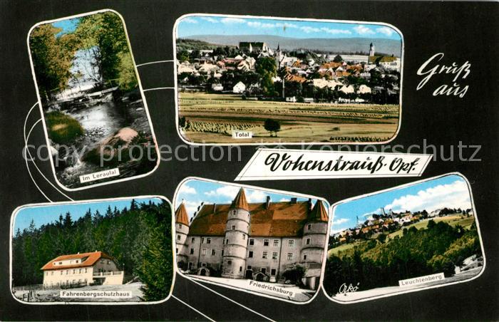 Vohenstrauss Lerautal Total Fahrenbergschutzhaus Friedrichsburg Leuchtenberg