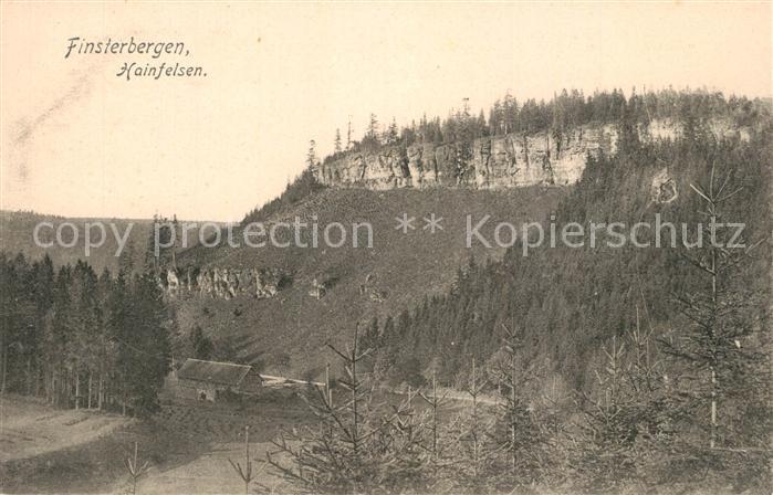 Finsterbergen Hainfelsen
