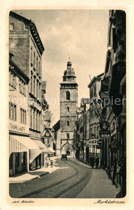 Gotha Thueringen Marktstrasse