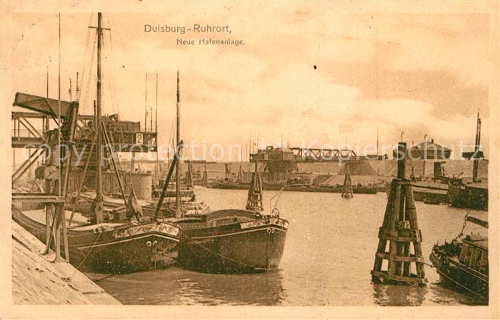 Ruhrort Neue Hafenanlage