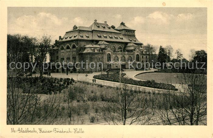 MoeNCHENGLADBACH NRW Kaiser Friedrich Halle