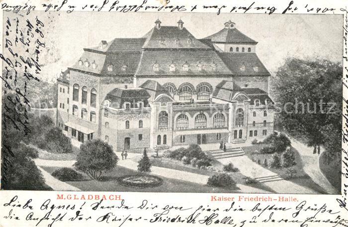 MoeNCHENGLADBACH NRW Kaiser Friedrich Halle