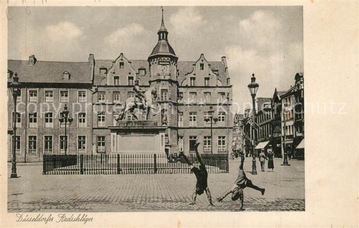 DuessELDORF  CITY Radschlaeger Denkmal
