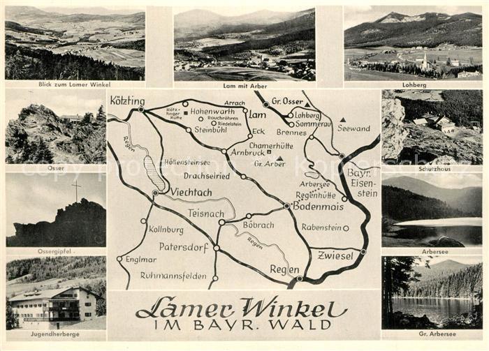Lam Oberpfalz Lamer Winkel Arber Lohberg Osser Schutzhaus Ossergipfel Arbersee J