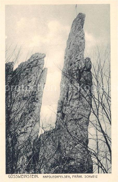 Goessweinstein Napoleonfelsen