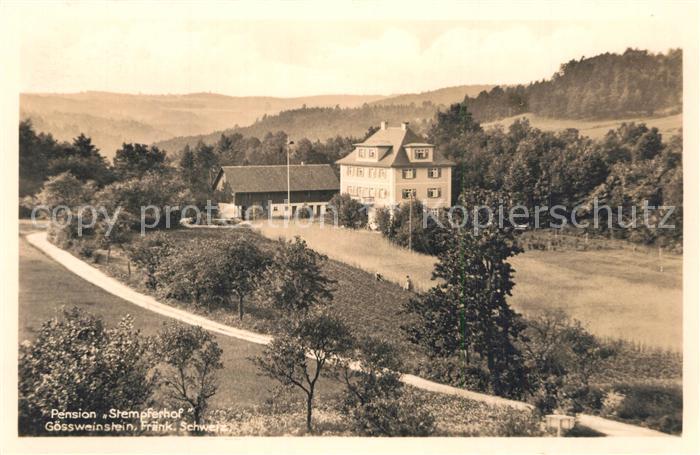 Goessweinstein Pension Stempferhof