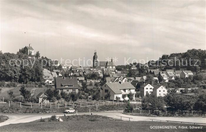 Goessweinstein Panorama Basilika Burg
