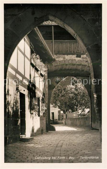 Cadolzburg Tordurchblick