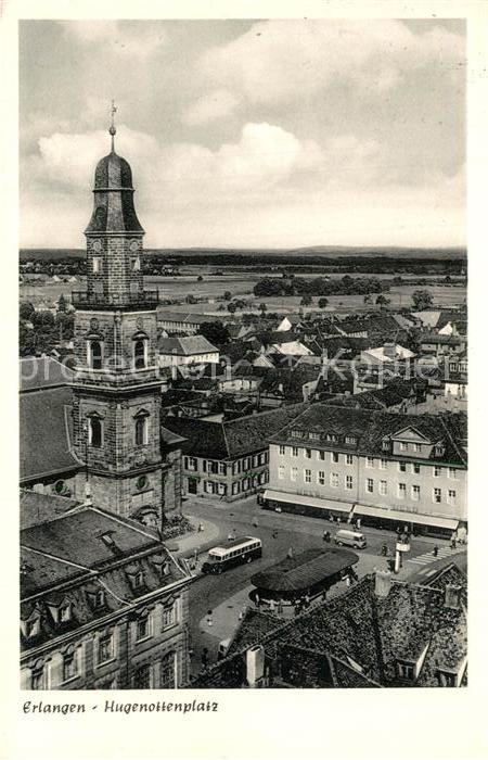 ERLANGEN Bayern Hugenottenplatz