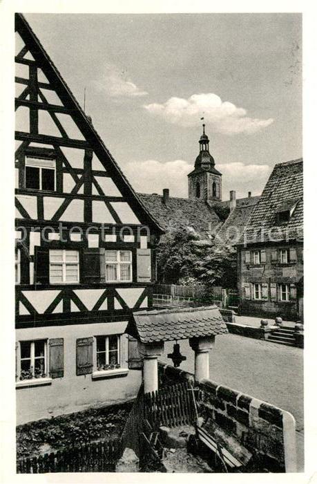 Zirndorf Mittelfranken Alter Brunnen Pressleinshof